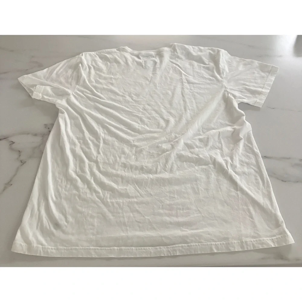 Polo Ralph Lauren Mens White Classic Fit Crewneck T-Shirt XL Navy Pony Logo